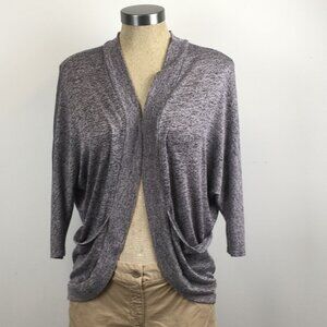 Charlotte Russe Grey Cardigan Sweater Size Medium